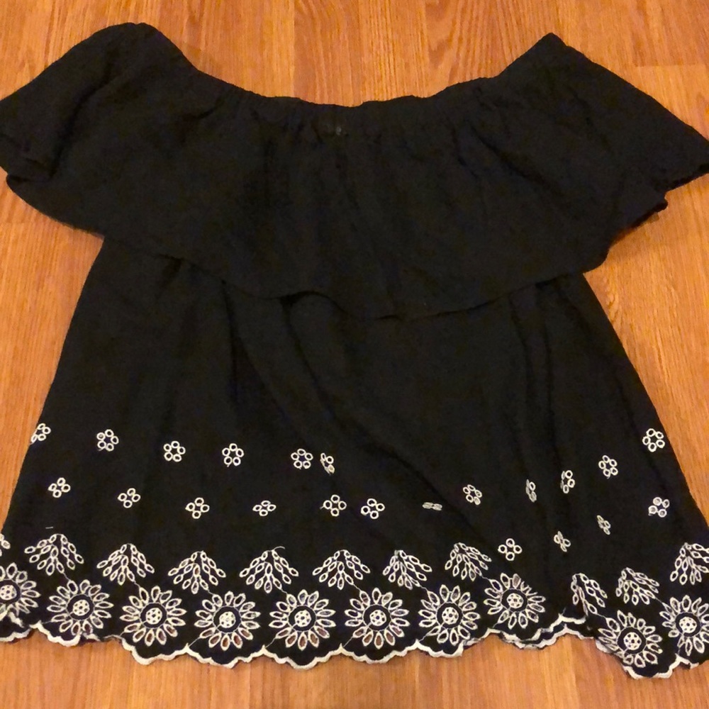 off the shoulder blouse